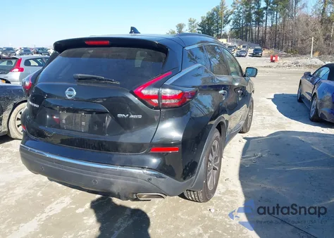 2019 Nissan Murano Sv from USA, damaged, VIN 5N1AZ2MS3KN139414